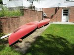 2 canoes for use